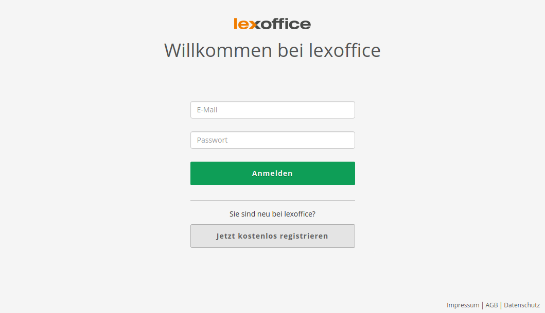 lexoffice Anmeldung