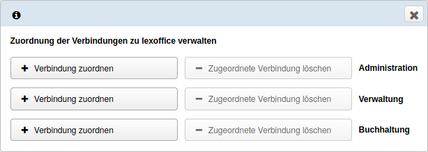 lexoffice zuordnen